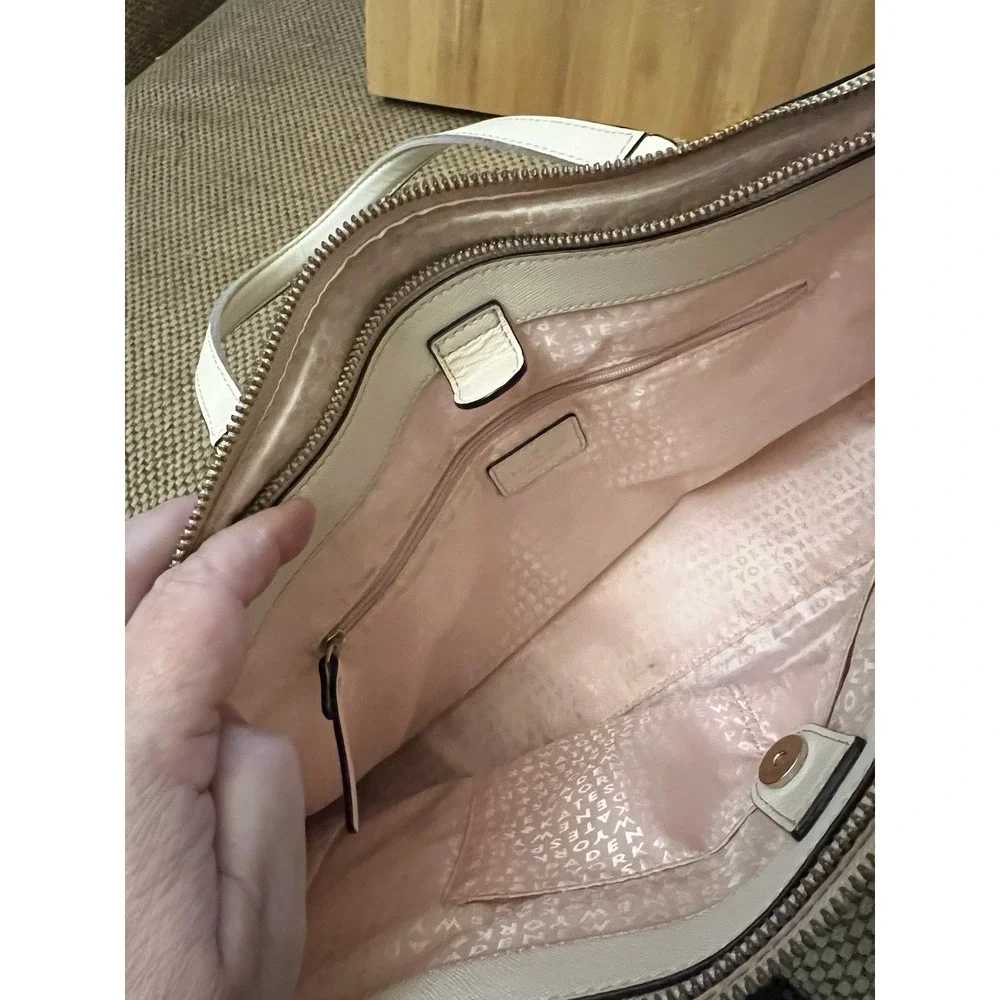 Kate Spade Laurel Way Leighann Blush Pink Saffiano Leather Satchel Bag WKRU4093